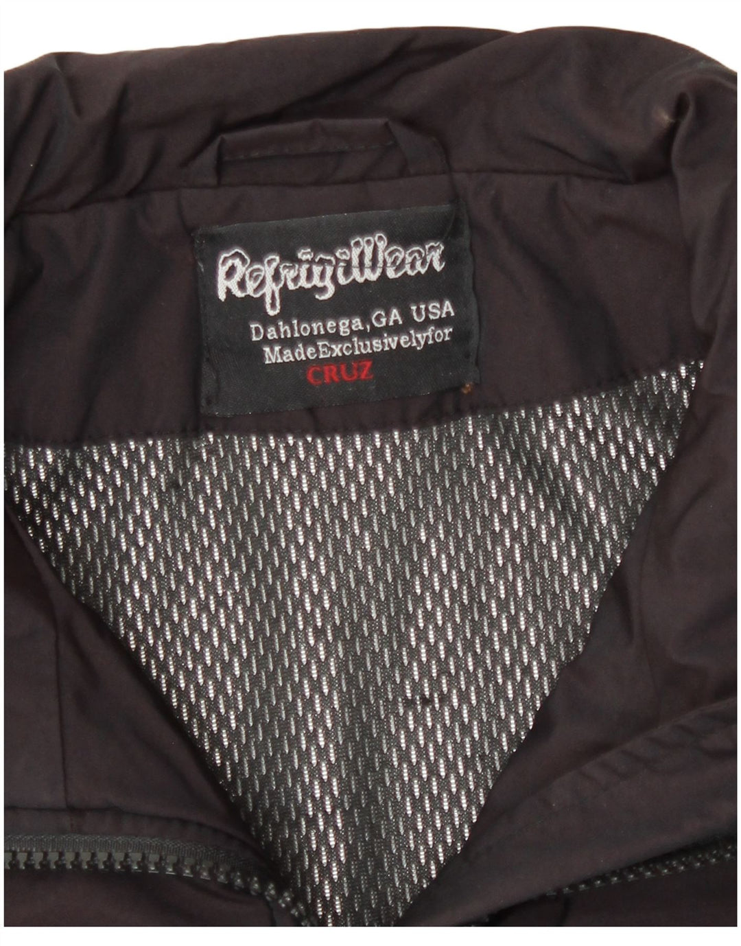 Женский бомбер Refrigiwear UK 14, средний бордовый нейлон