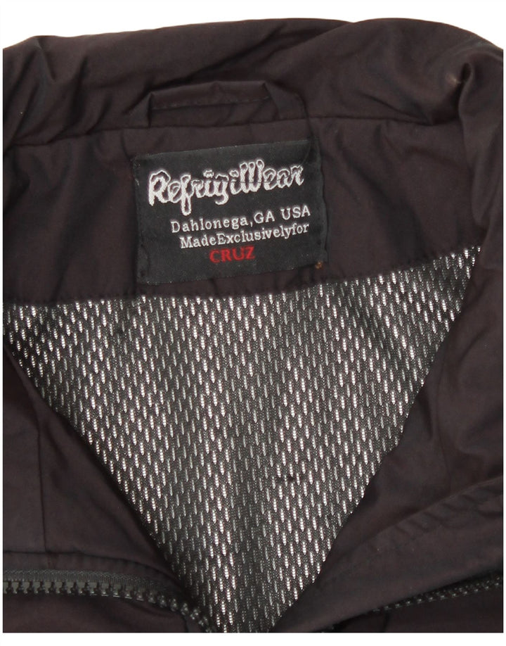 Женский бомбер Refrigiwear UK 14, средний бордовый нейлон