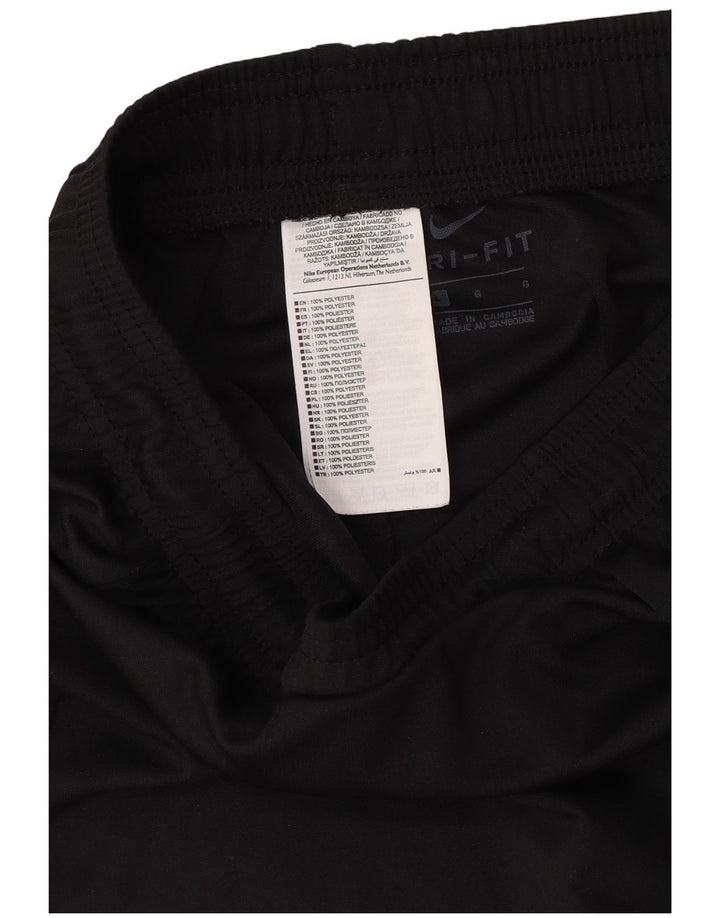 Мужские спортивные шорты Nike Dri Fit, большие черные, полиэстер