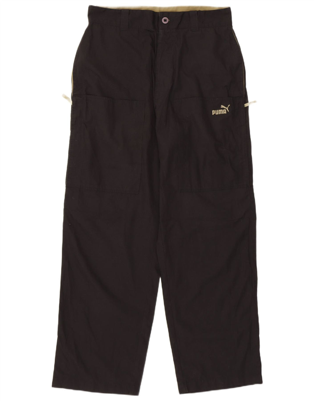 Мужские брюки карго свободного кроя Puma W32 L31 черные