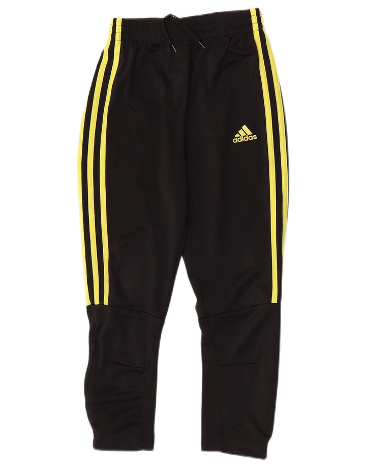 Спортивные брюки Adidas для мальчиков 9-10 лет, черный полиэстер