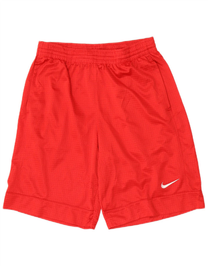 Мужские спортивные шорты Nike, средний красный полиэстер