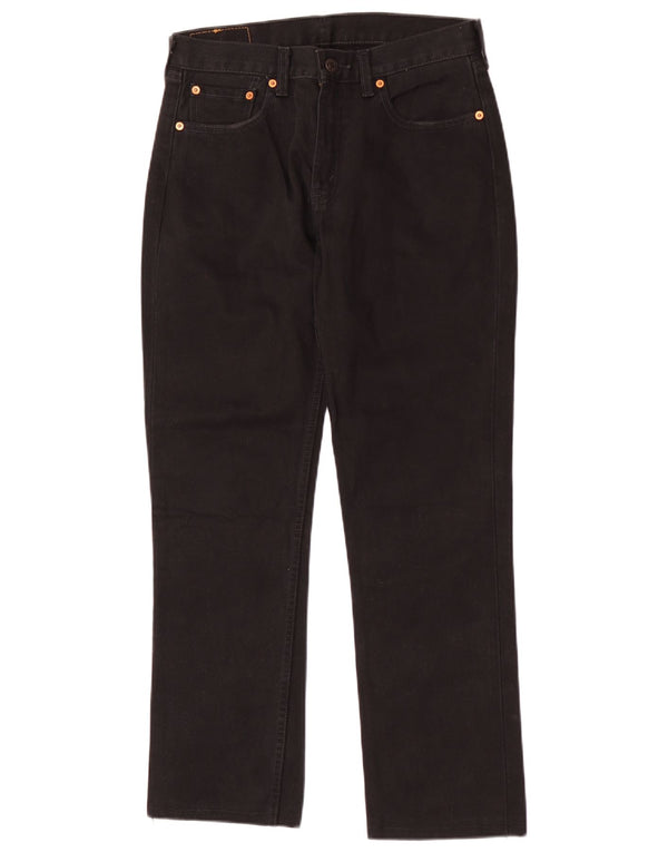 Мужские прямые джинсы Levi's 595 W31 L29 черные