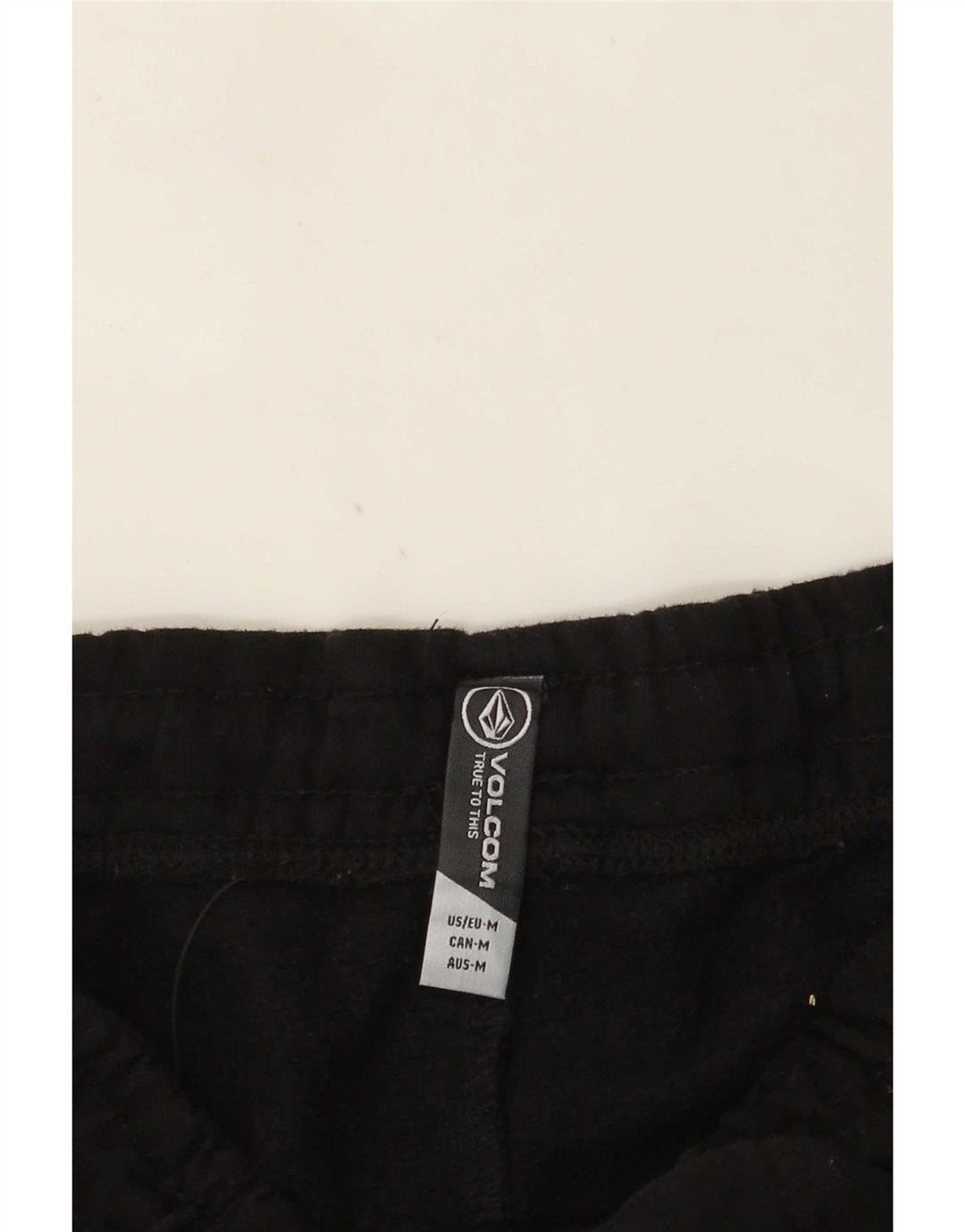 Женские спортивные брюки Volcom с графическим рисунком, джоггеры, Великобритания 14, средний черный