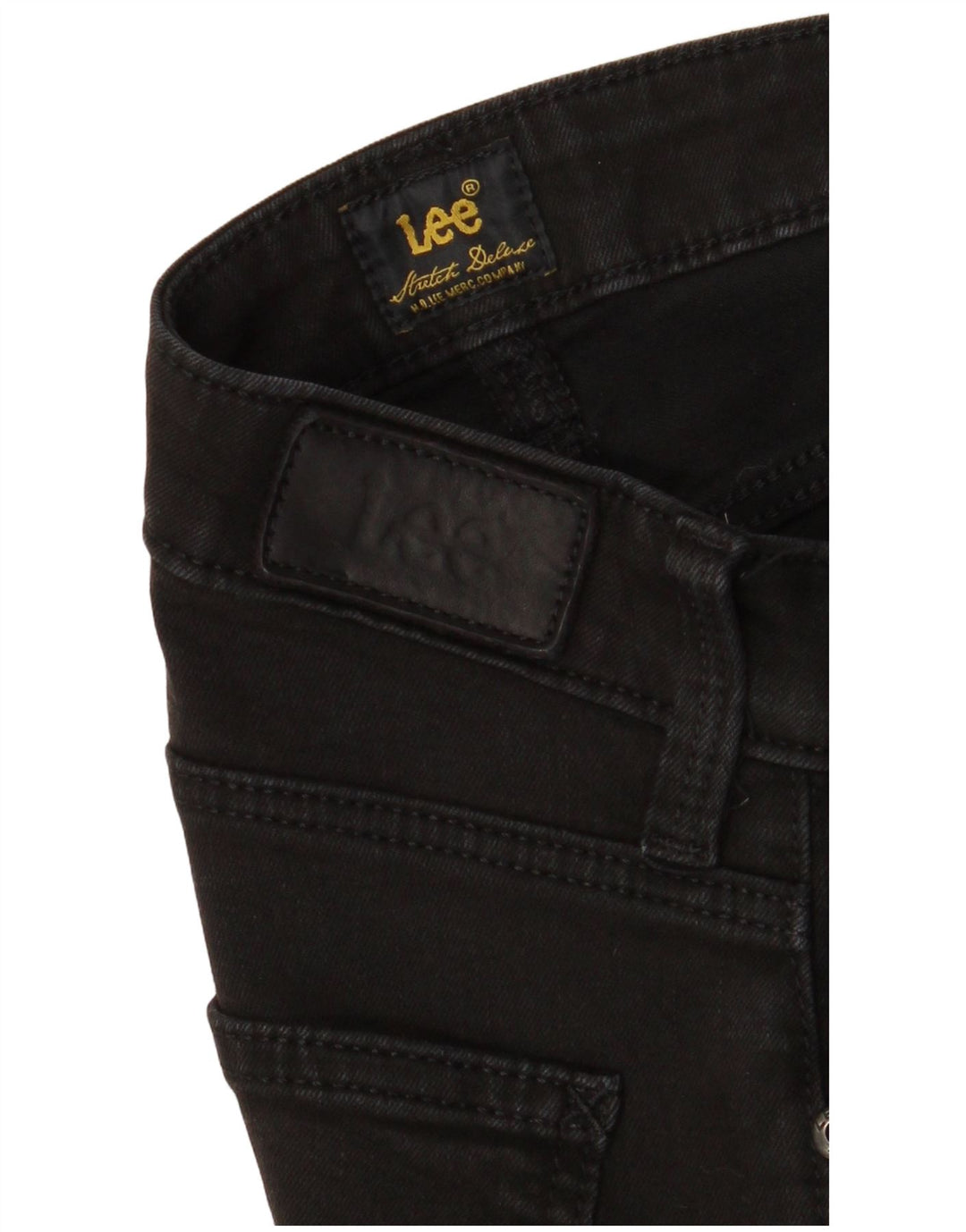 Джинсы Lee женские прямые W26 L28 черные