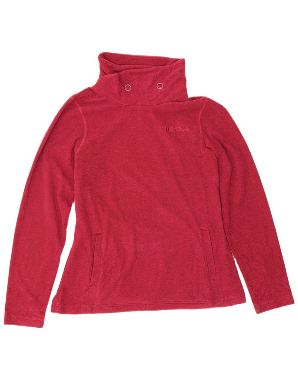 Женский флисовый джемпер Mountain Warehouse UK 12, средний красный полиэстер