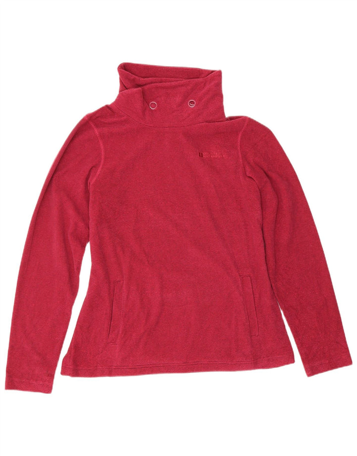 Женский флисовый джемпер Mountain Warehouse UK 12, средний красный полиэстер
