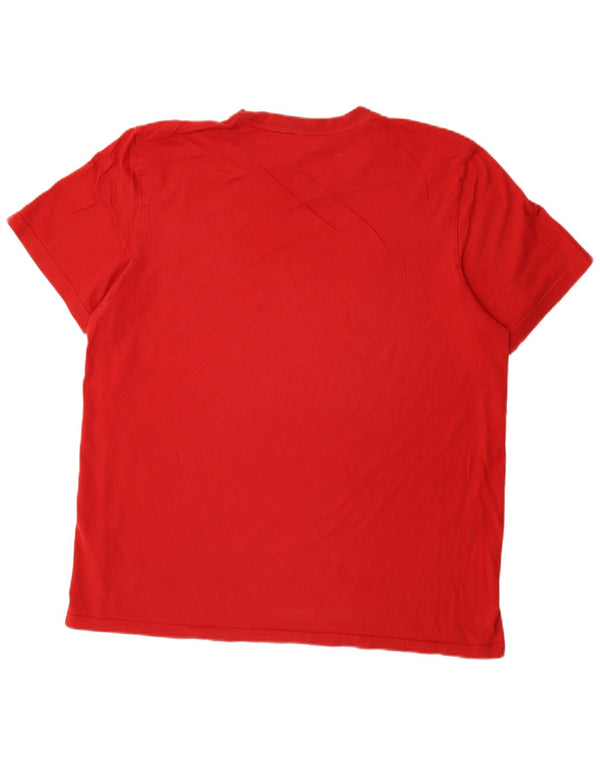 Adidas Мужская футболка Top XL Красный Хлопок