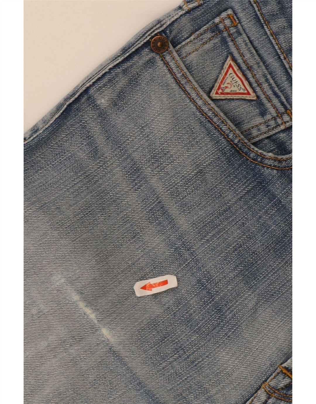Мужские прямые джинсы Guess W32 L29, синие, хлопок