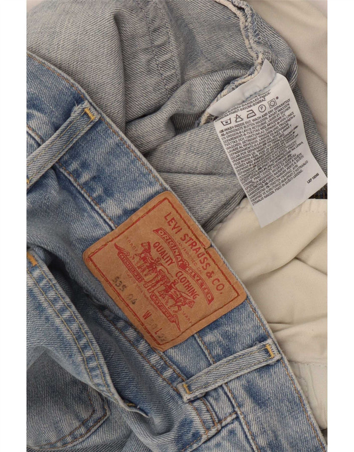 Мужские джинсы Levi's 535 Bootcut W30 L32 синие, хлопок