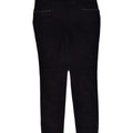 DAKS Womens Slim Casual Trousers US 12 Large W36 L30 Navy Blue Cotton | Vintage DAKS | Thrift | Second-Hand DAKS | Used Clothing | Messina Hembry 