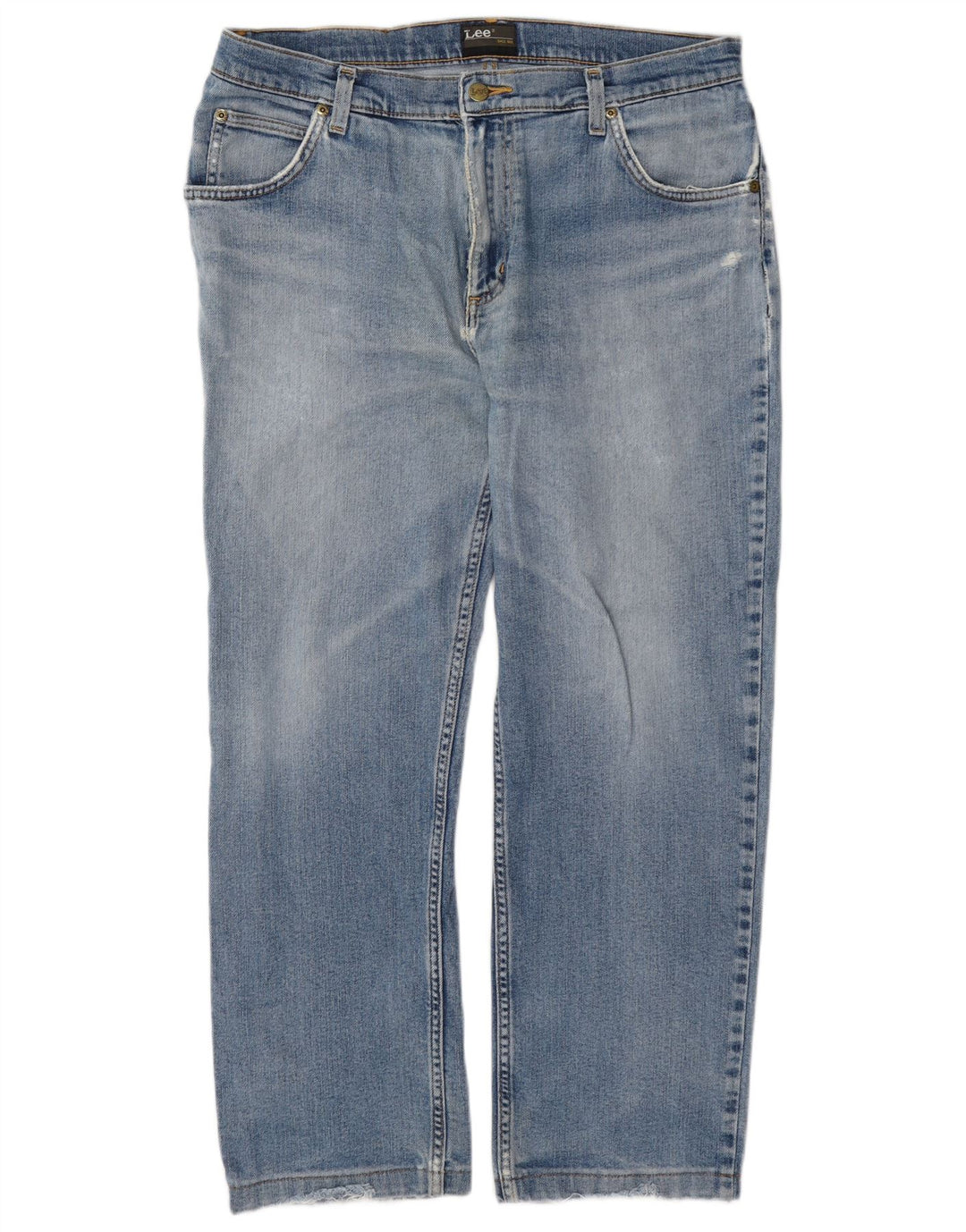 Мужские прямые джинсы Lee Brooklyn W36 L27, синий хлопок