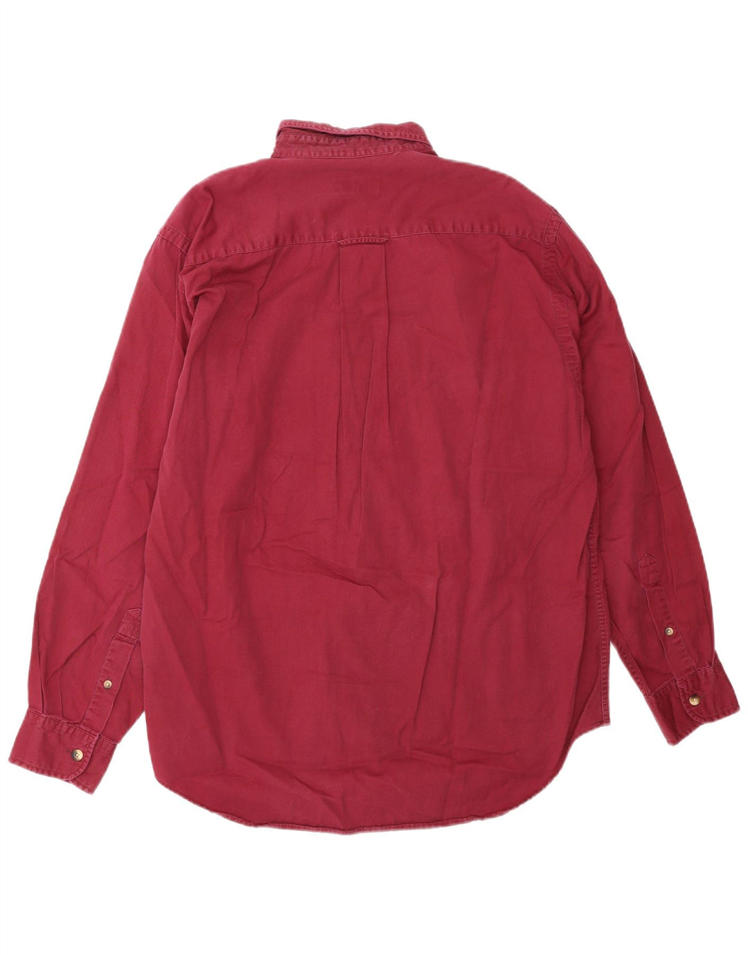 Мужская рубашка Nautica, средний бордовый хлопок, хлопок