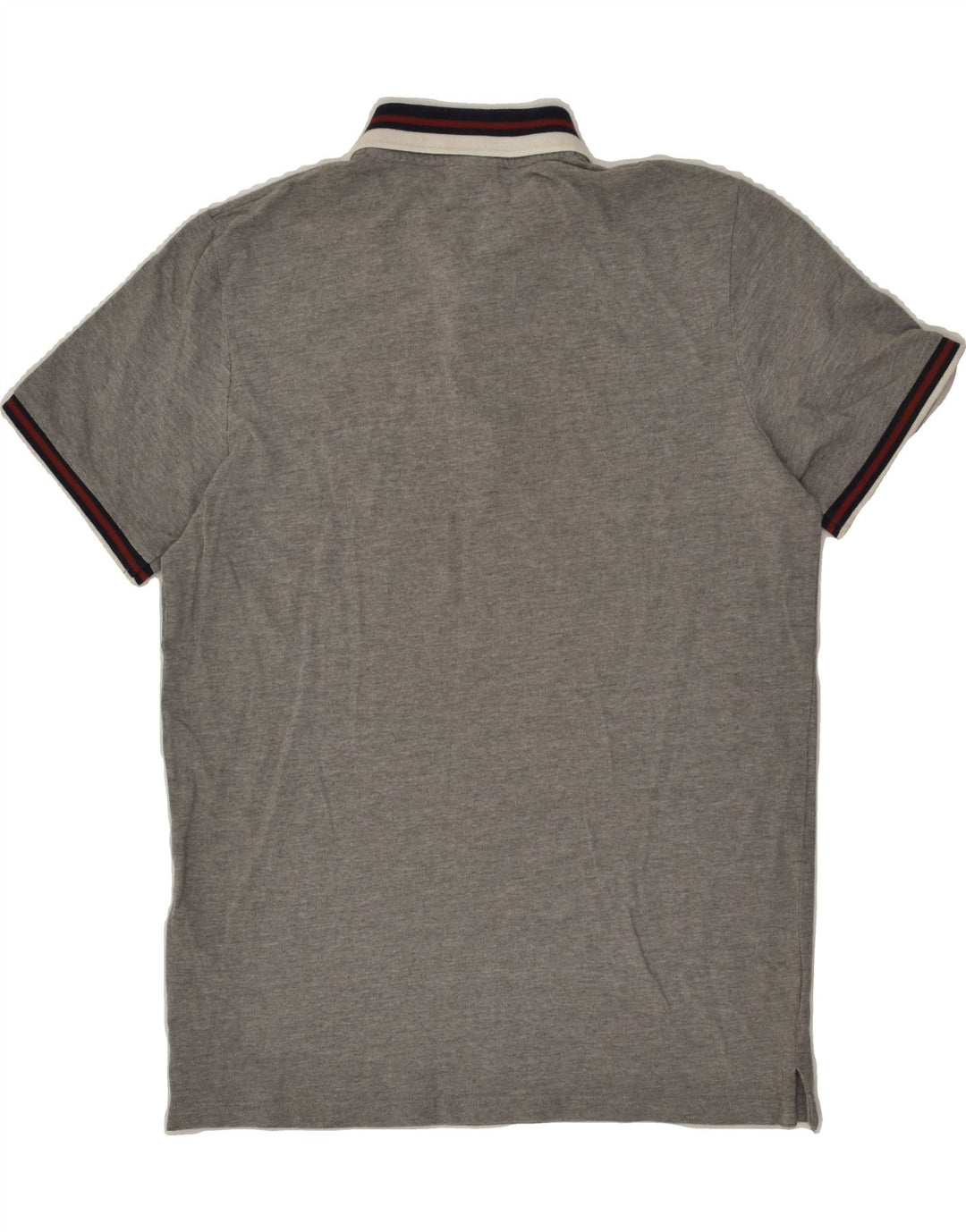 JACK & JONES Mens Polo Shirt Large Grey Cotton | Vintage Jack & Jones | Thrift | Second-Hand Jack & Jones | Used Clothing | Messina Hembry 