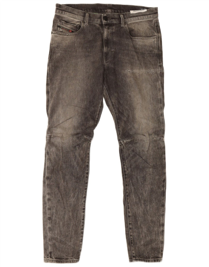 Мужские джинсы Diesel D-Strukt Slim W32 L32, серые, хлопок