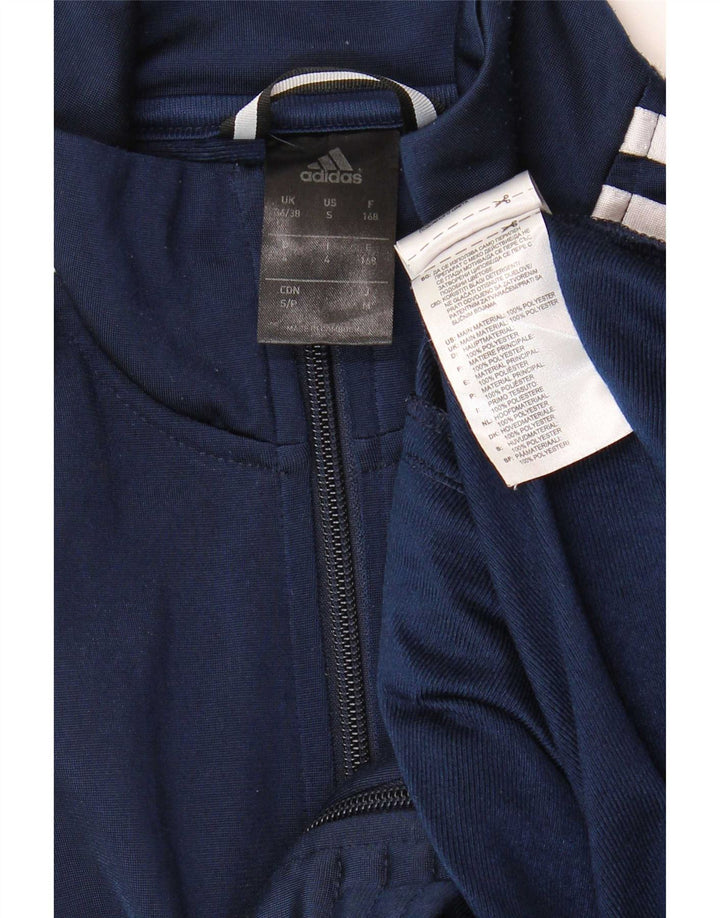 Мужская спортивная куртка Adidas UK 36/38, маленький темно-синий полиэстер