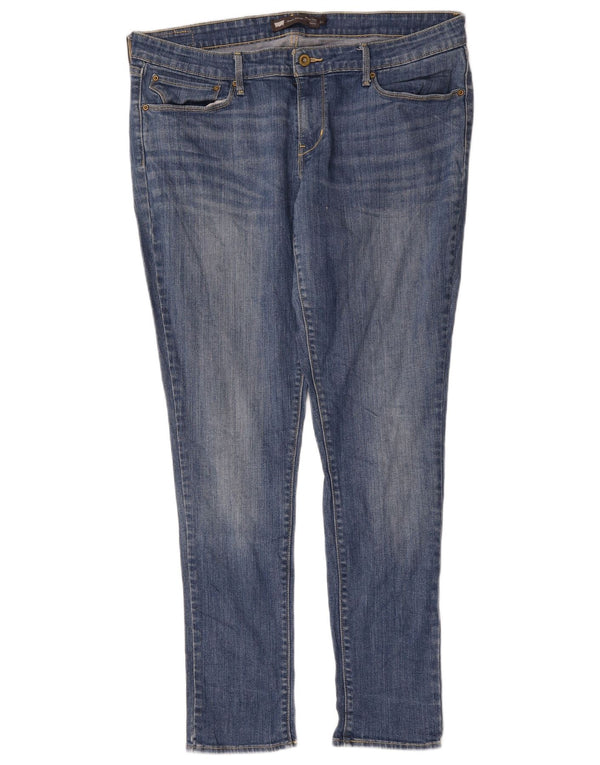 Женские джинсы скинни Levi's Demi Curve Modern Rise US 16 2XL W36 L30 Синие