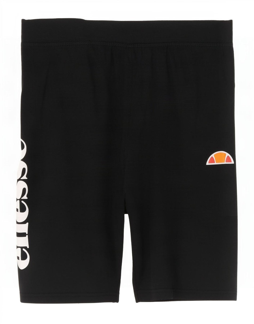 Женские спортивные шорты Ellesse с графическим рисунком UK 12, средние черные хлопковые