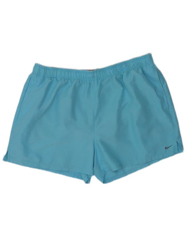Мужские спортивные шорты Nike 2XL синие из полиэстера