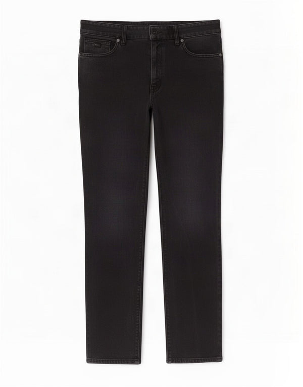 Женские прямые джинсы Hugo Boss W33 L32, черный хлопок