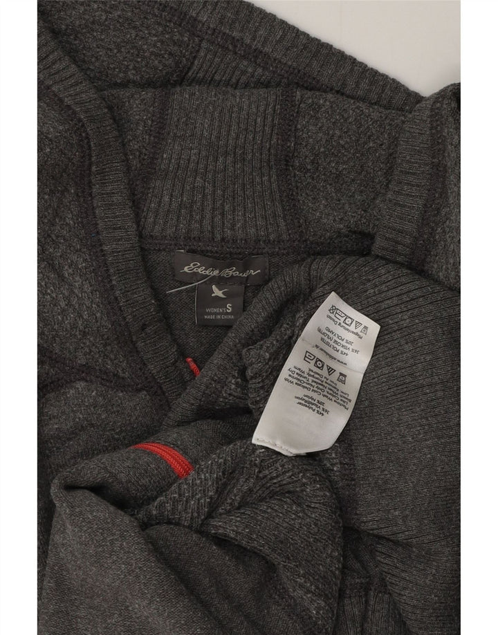 Женский свободный кардиган с капюшоном Eddie Bauer UK 10, маленький серый цвет