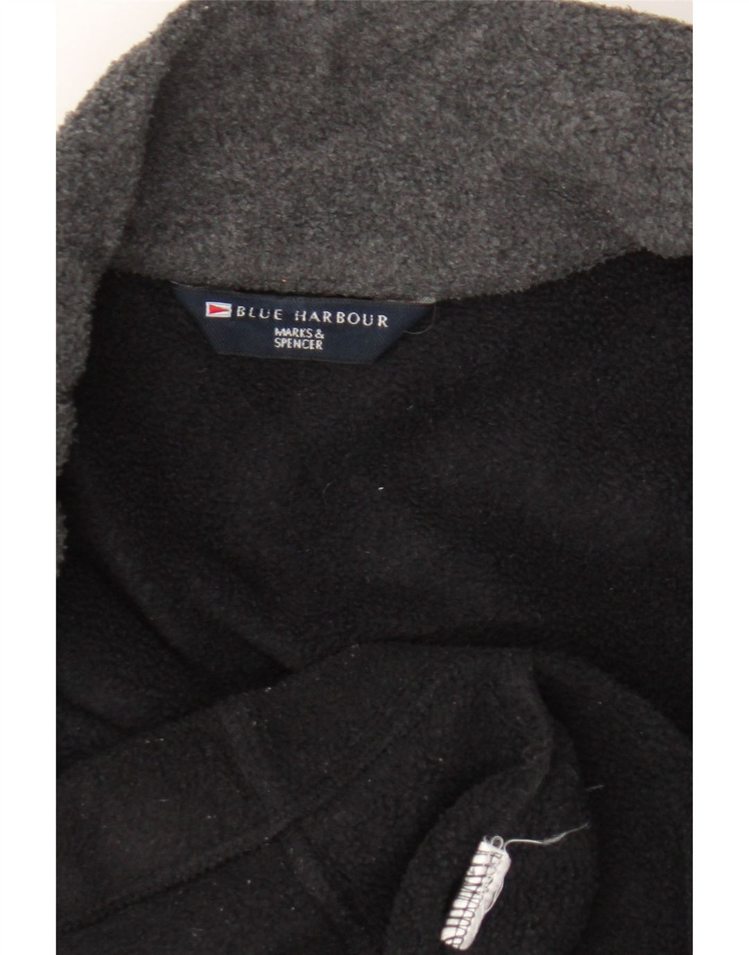 Мужская флисовая куртка Marks & Spencer Blue Harbour UK 42 XL, черная