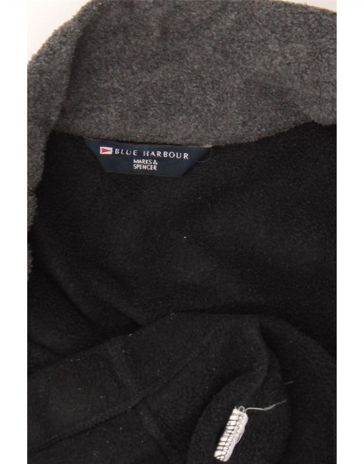 Мужская флисовая куртка Marks & Spencer Blue Harbour UK 42 XL, черная