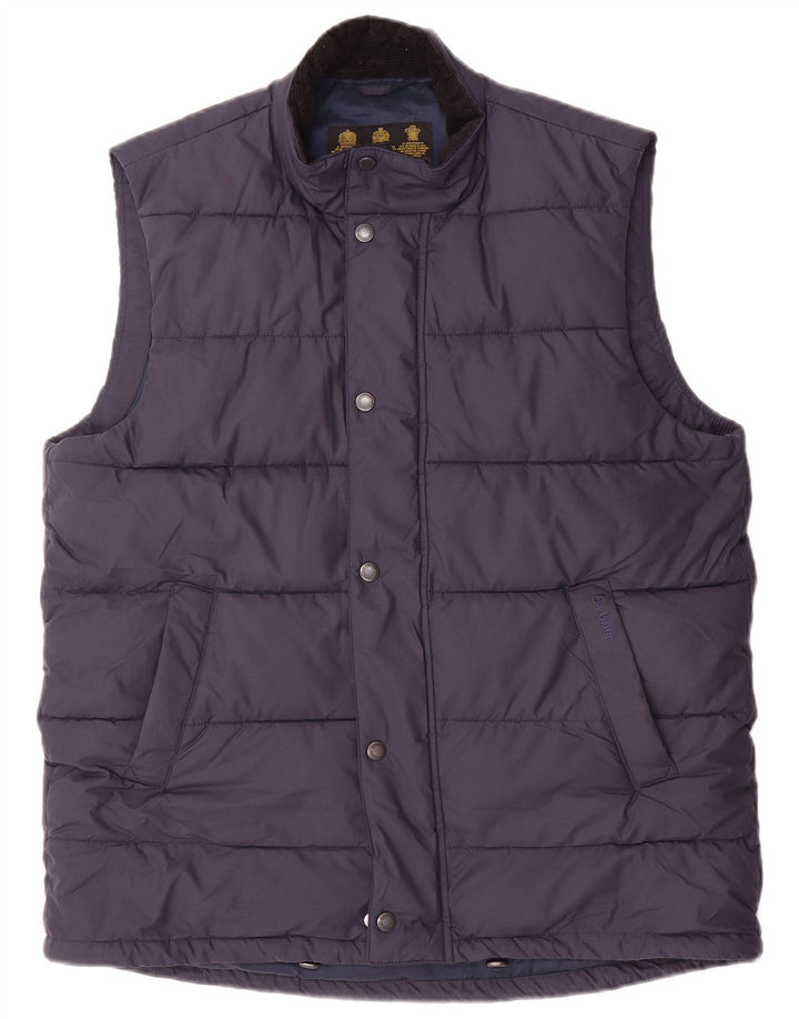 Мужской утепленный жилет Barbour UK 38, средний темно-синий, полиэстер