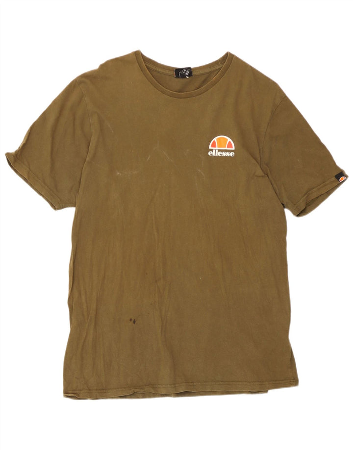 Мужская футболка Ellesse Top XL Хаки Хлопок