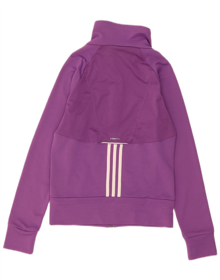 Adidas Женский спортивный костюм Climacool Top Jacket UK 12 Средний Фиолетовый