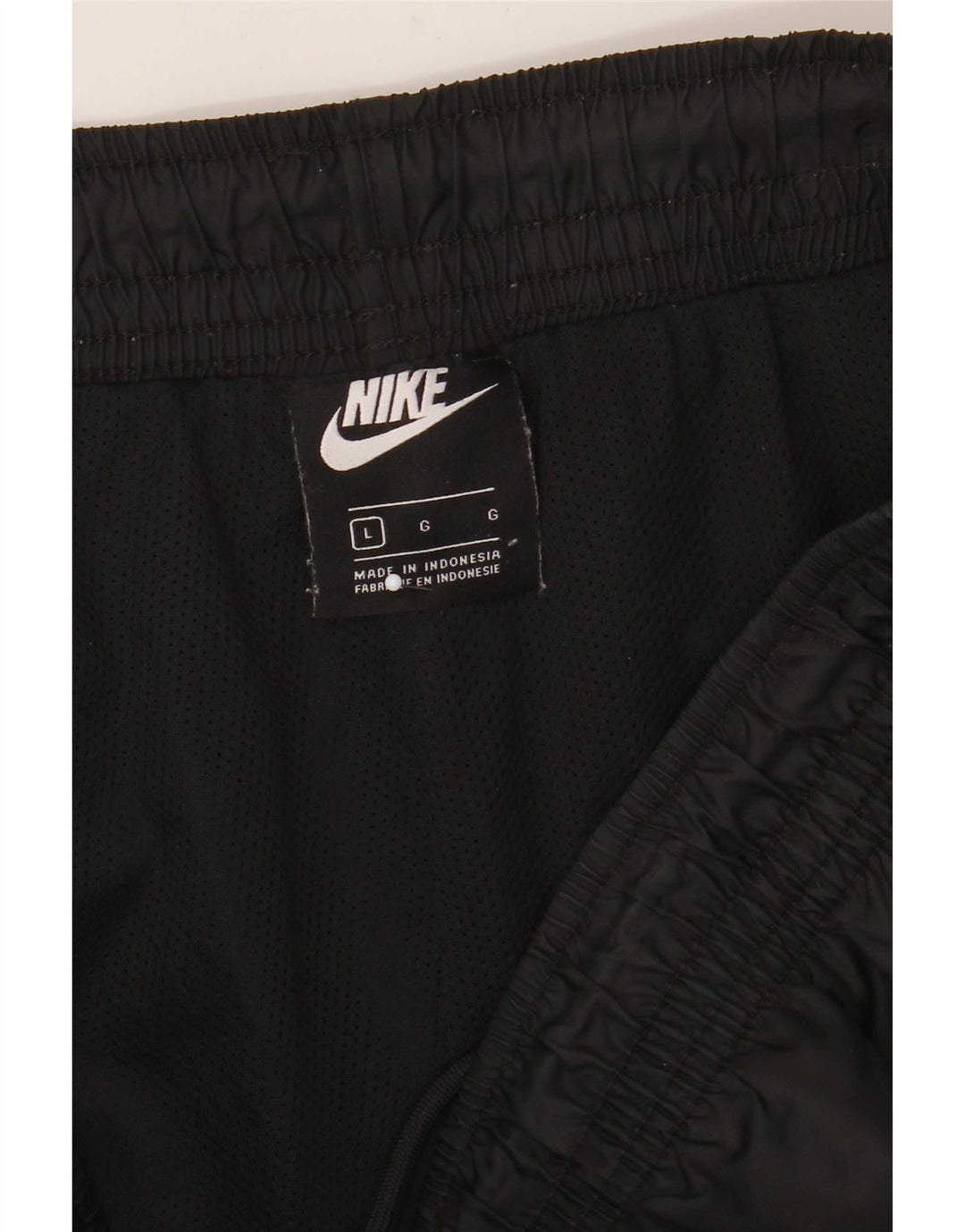 Мужские спортивные брюки Nike, большие черные брюки из полиэстера