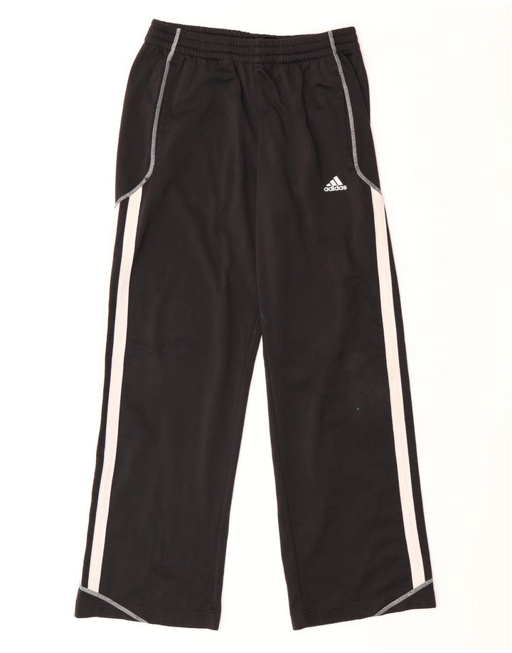 Спортивные брюки Adidas Climalite для мальчиков 13-14 лет, черный полиэстер