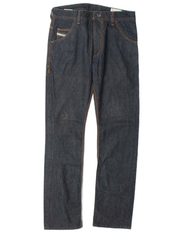 Мужские джинсы Diesel Krooley Slim W30 L32, темно-синий, хлопок