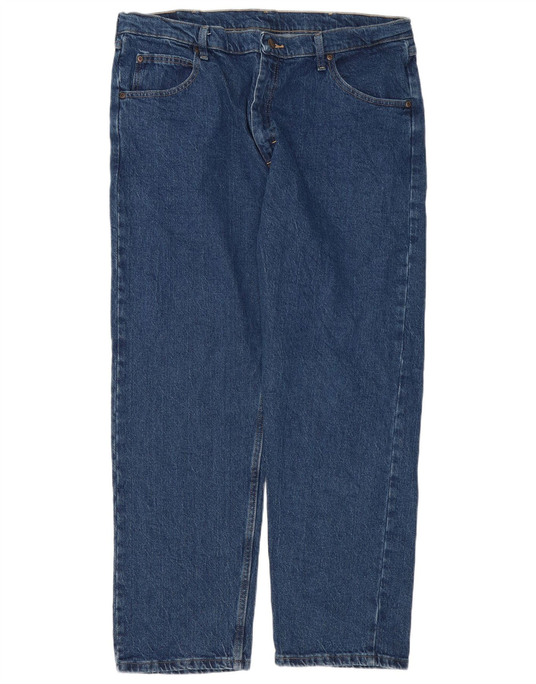 Мужские обычные прямые джинсы Wrangler W38 L30, синий хлопок