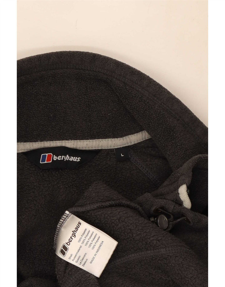Мужская флисовая куртка Berghaus UK 40, большая серая, полиэстер