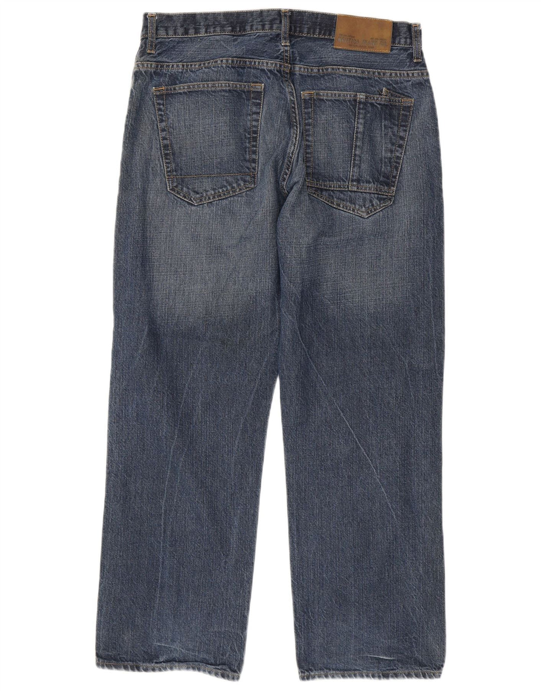 Мужские прямые джинсы Nautica W34 L30, синие, хлопок