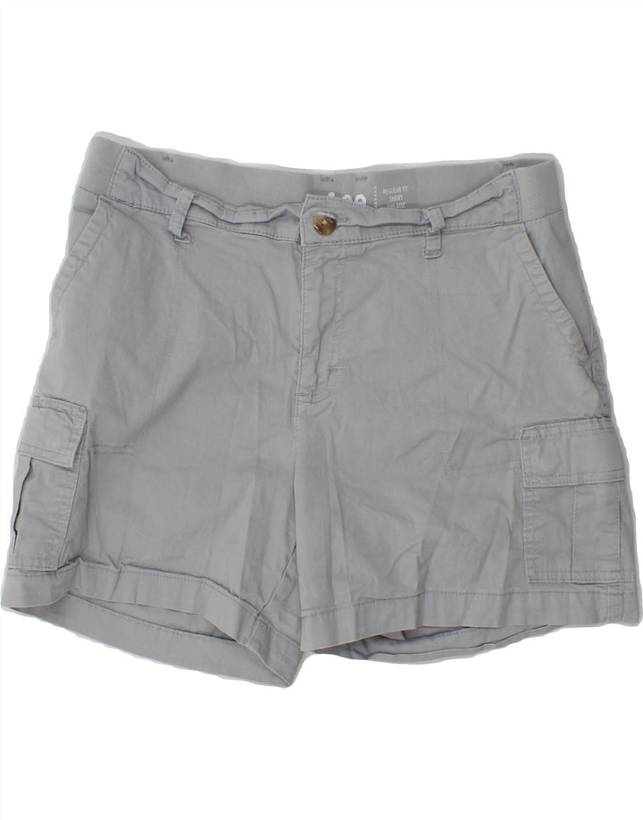 LEE Womens Mid Rise Regular Fit Cargo Shorts US 12 Large W32  Grey Cotton Vintage Lee and Second-Hand Lee from Messina Hembry 