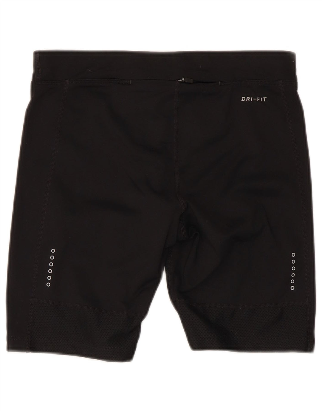 Женские спортивные шорты Nike Dri Fit UK 10, маленькие черные из полиэстера