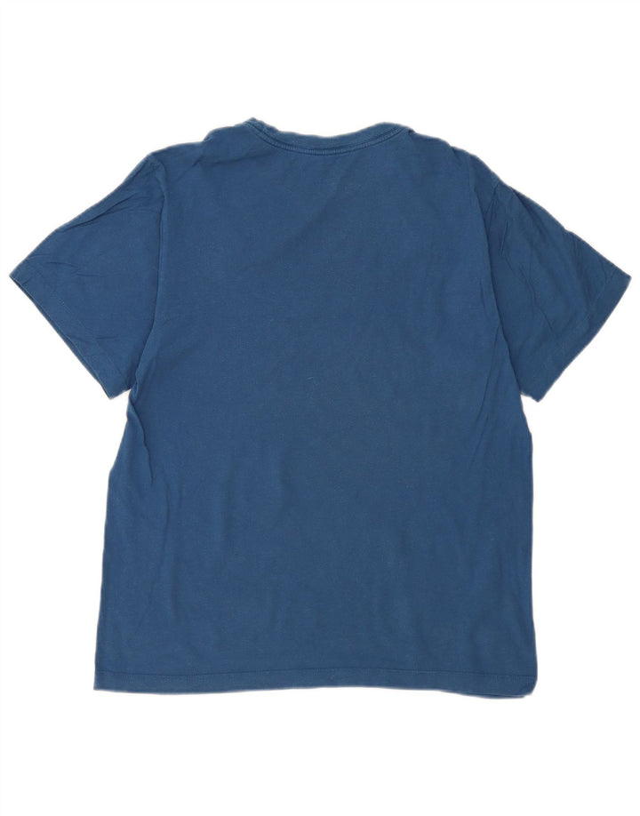 Мужская футболка Nike The Tee Top, маленький синий хлопок