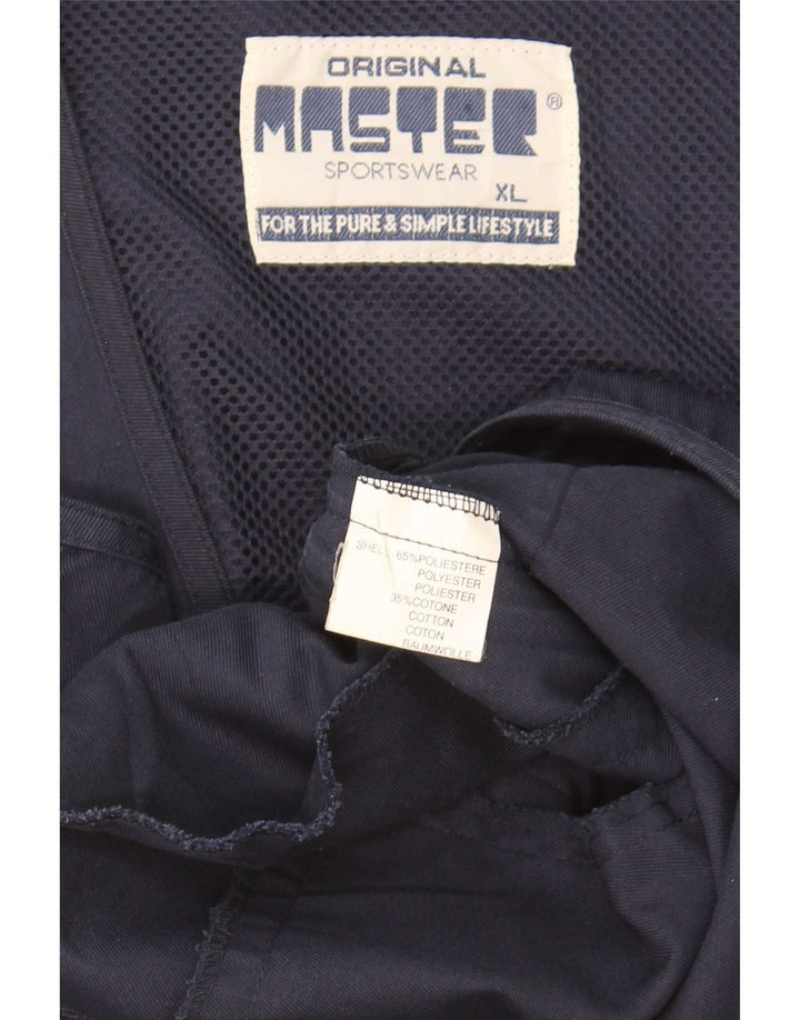 Мужской жилет Master UK 42 XL, темно-синий, полиэстер