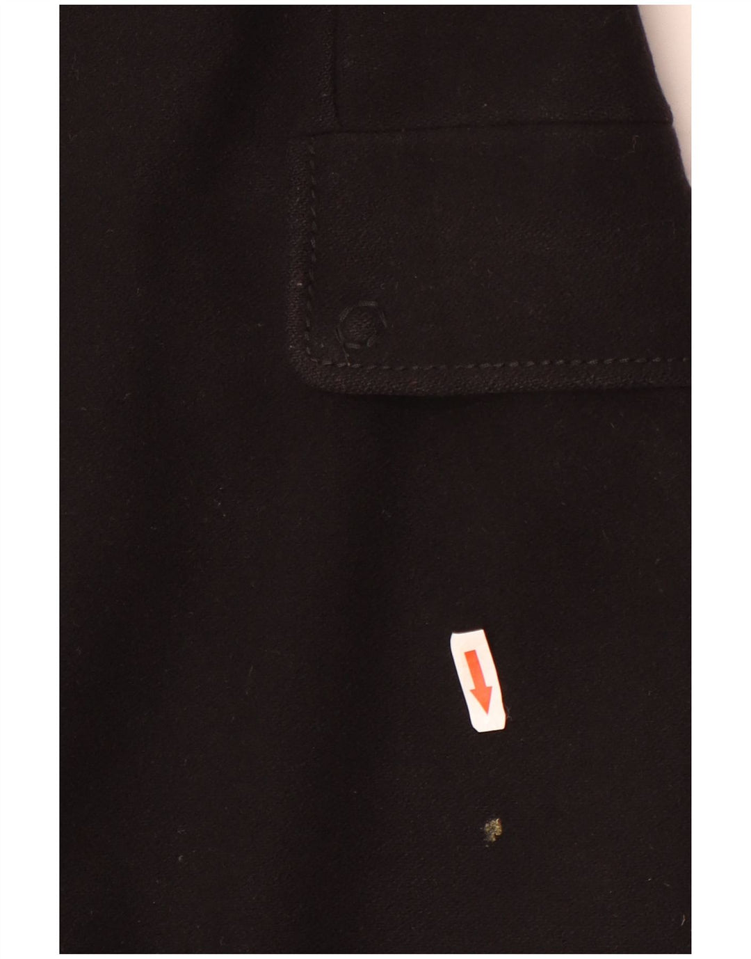 Женское пальто Benetton IT 46, большое, черное, шерсть