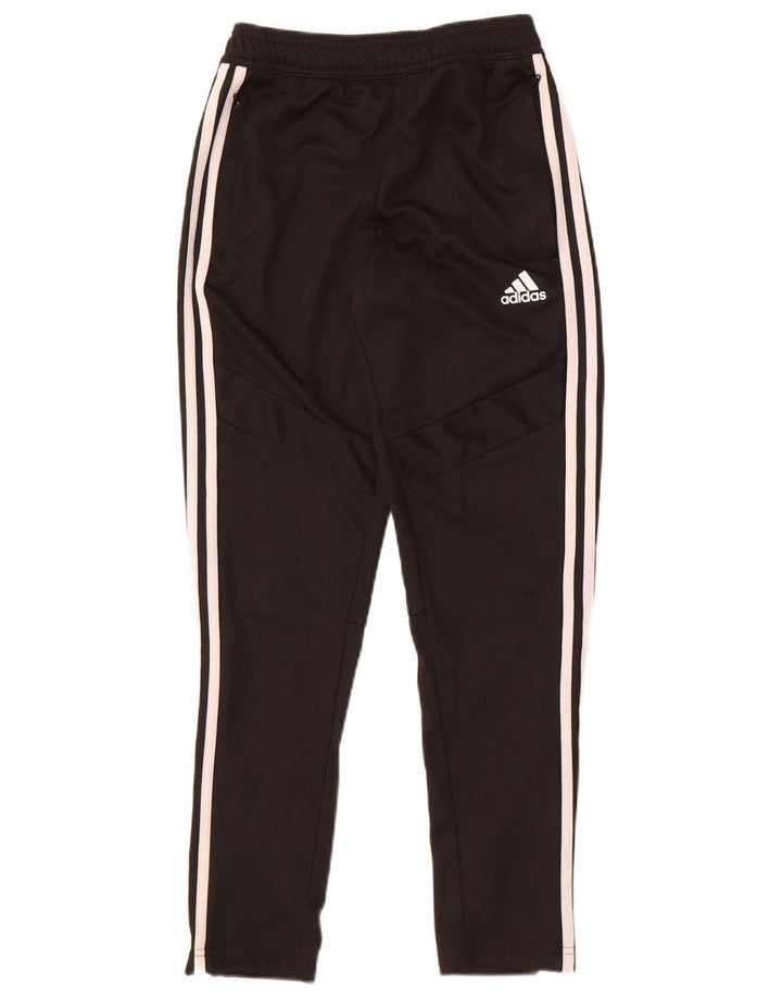Спортивные брюки Adidas Climacool для мальчиков 11-12 лет, черный полиэстер