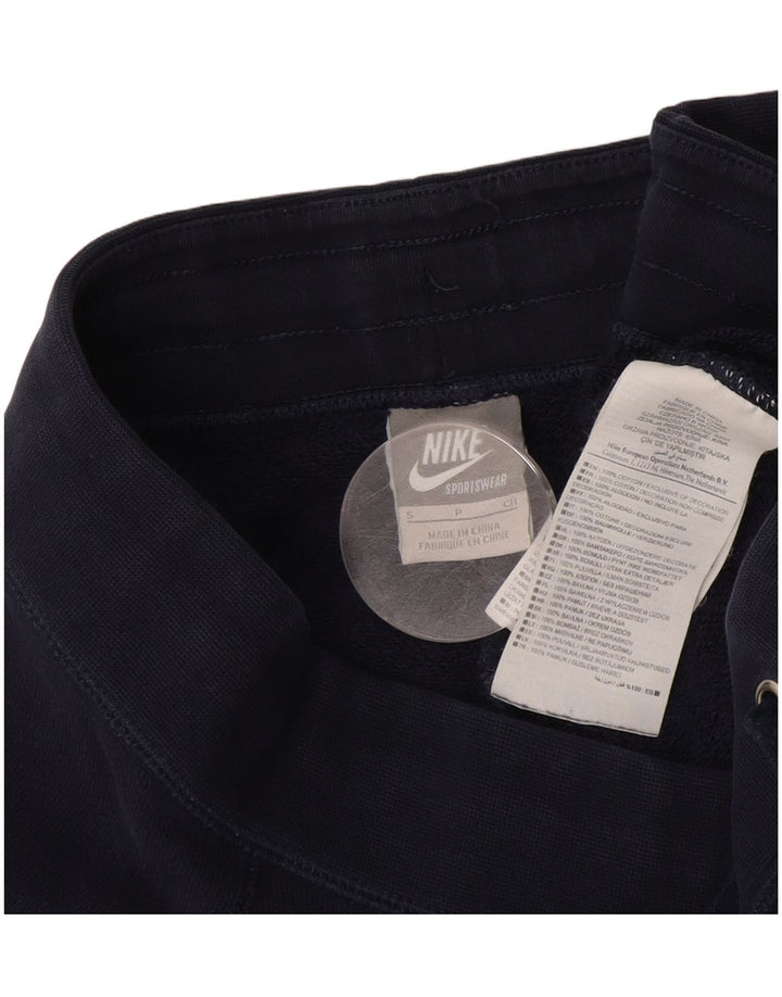 Женские спортивные брюки-клеш NIKE UK 10, маленькие темно-синие, хлопковые