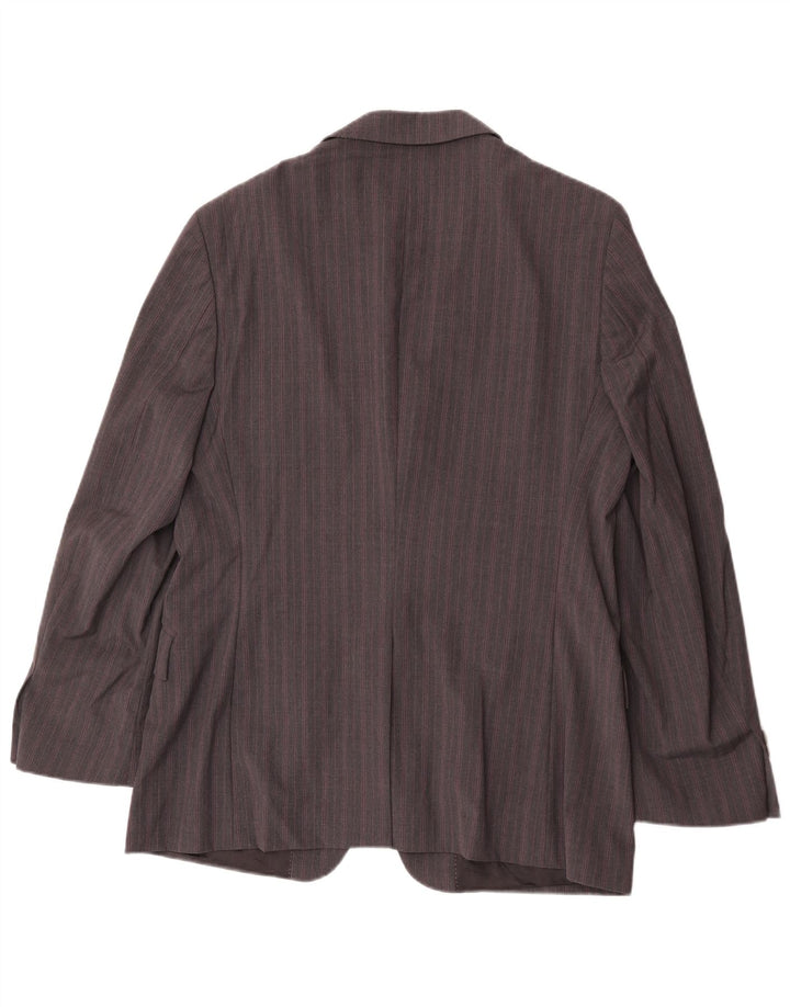 Мужской пиджак Paul Smith на 2 пуговицах, Великобритания 42 XL, серый в полоску