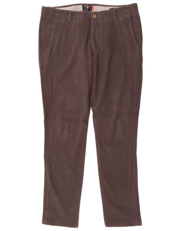 Мужские брюки-чиносы Dockers W36 L32, серые, хлопковые