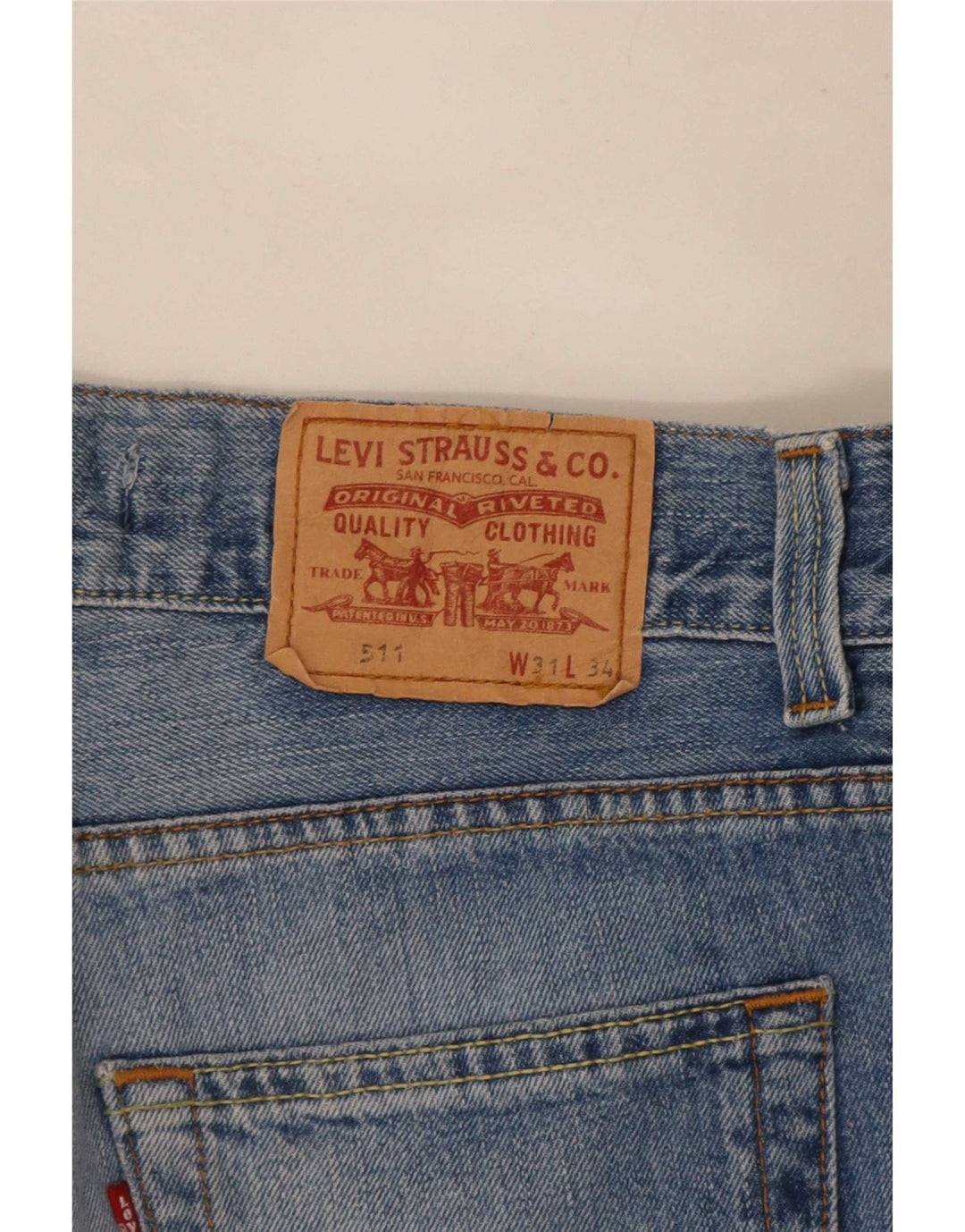 Женские джинсы Levi's Slim 511 W31 L32 синие
