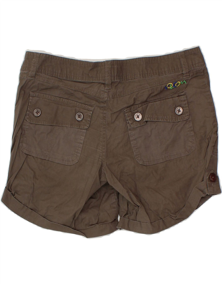 VOLCOM Womens Chino Shorts US 0 XS W30 Grey Cotton Vintage Volcom and Second-Hand Volcom from Messina Hembry 