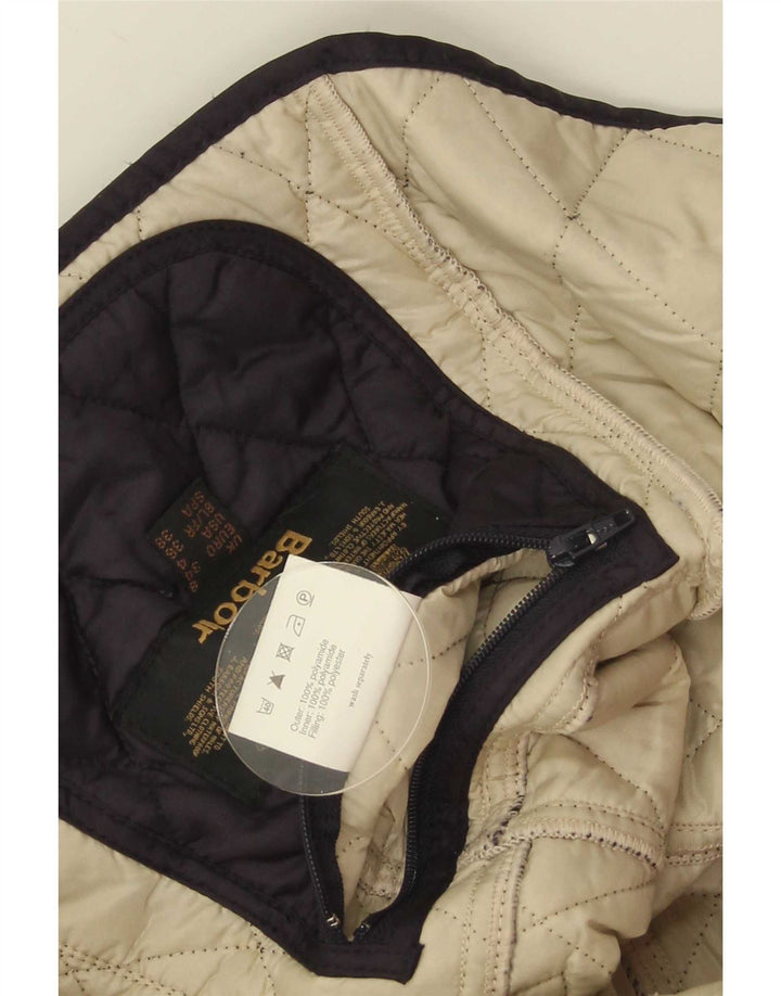Женская стеганая куртка Barbour UK 8, маленькая, темно-синяя, полиамид