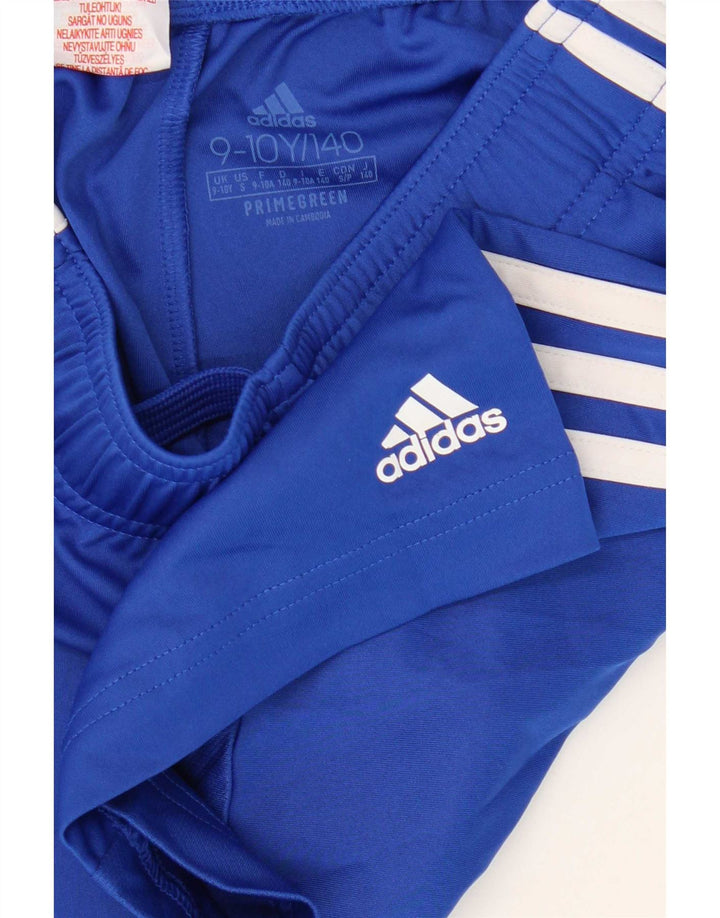 Спортивные шорты Adidas Aeroready для мальчиков 9-10 лет, синие, полиэстер