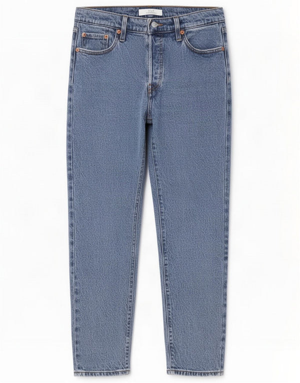 Levi's 501 Женские прямые джинсы W27 L28 Синий хлопок